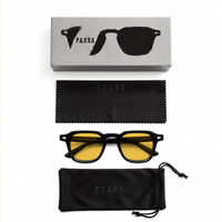 Lentes PROVA en Negro con cristales amarillos