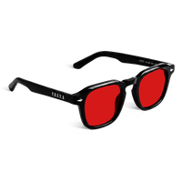 Lentes PROVA en Negro con cristales rojos