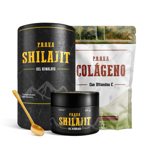PACK ANCESTRAL · Shilajit + Colágeno