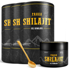 Shilajit PROVA, pack de 3 tarros
