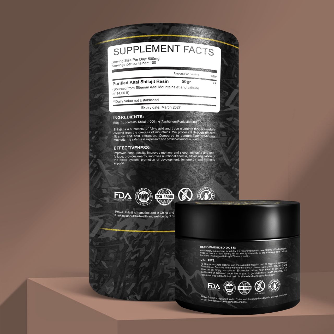 Pure Himalayan Shilajit Resin